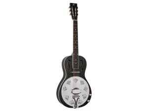 Ortega RRG30E Resonator Guitar w/Pickup - Distressed Denim