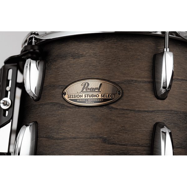 Pearl STS924XSP Session Studio Select Drum Kit Shell Pack - Black Satin Ash - Image 4