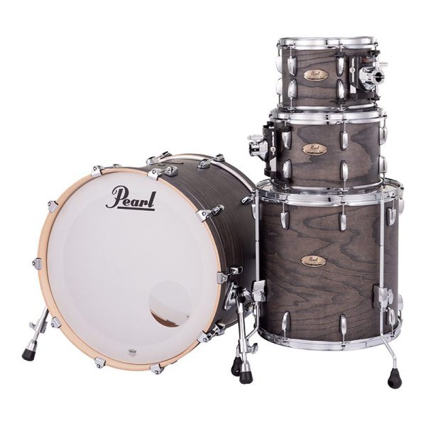 Pearl STS924XSP Session Studio Select Drum Kit Shell Pack - Black Satin Ash - Image 8