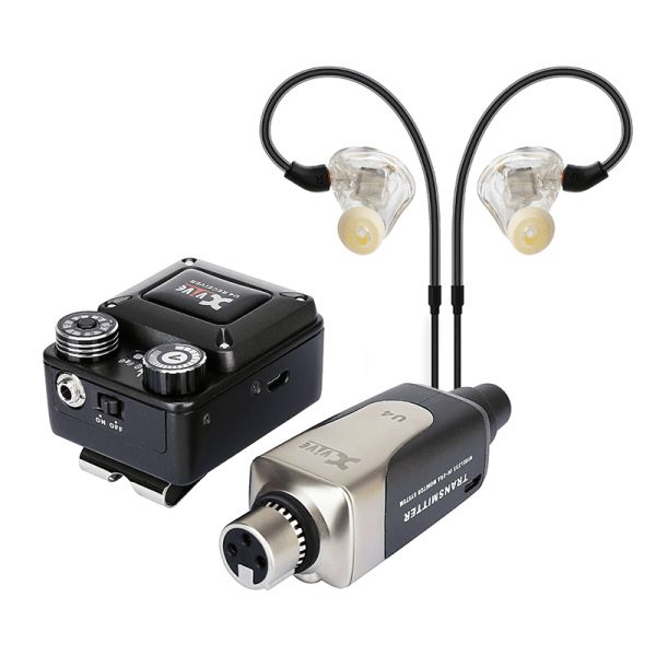 Xvive In-Ear Monitor Wireless System w/Monitors + Case