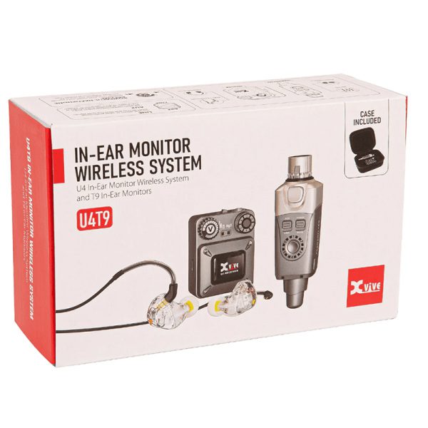 Xvive In-Ear Monitor Wireless System w/Monitors + Case - Image 8