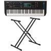 Yamaha MODX6+ - 61-Key Synthesizer w/Double Braced Keyboard Stand