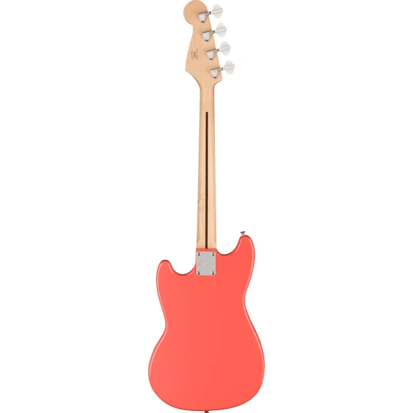 Fender Squier Sonic Bronco Bass MN - Tahitian Coral - Image 2