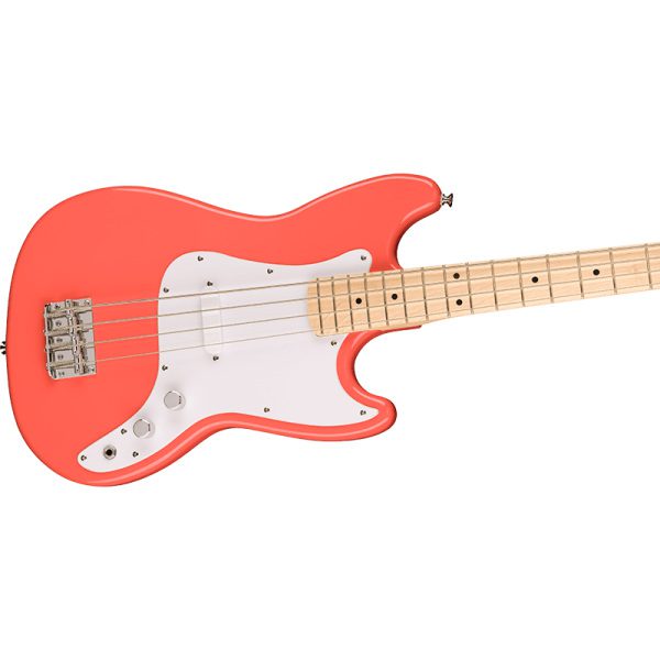Fender Squier Sonic Bronco Bass MN - Tahitian Coral - Image 3