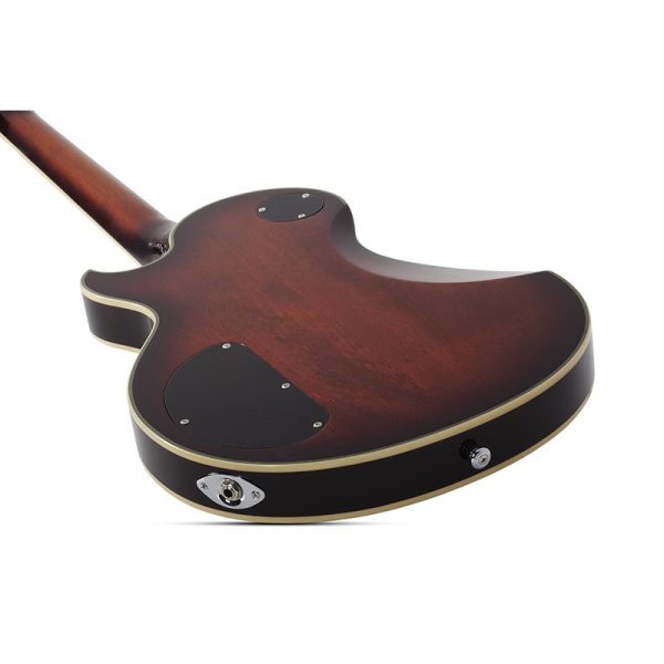 Schecter Solo II Supreme - Cats Eye Black Burst - Image 12