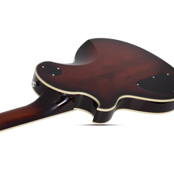 Schecter Solo II Supreme - Cats Eye Black Burst - Image 8