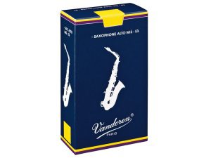 Vandoren Size 3 Traditional Alto Saxophone Reeds - 5 Pack