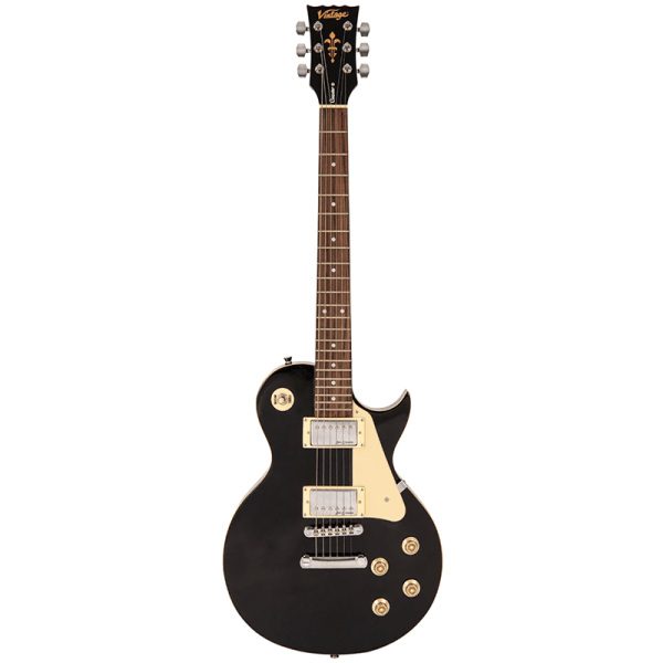 Vintage V10 Coaster Series Electric Guitar Pack -Boulevard Black - Image 10