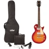 Vintage V10 Coaster Series Electric Guitar Pack - Cherry Sunburst