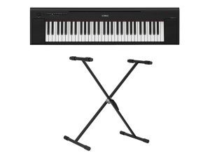 Yamaha Piaggero NP-15 61-Note Piano Style Keyboard /Keyboard Stand