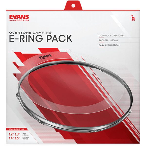 Evans E-Rings Standard Pack 12" 13" 14" 16"