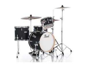 Pearl Midtown MDT564/C-D572 Drum Kit - Matte Asphalt Black