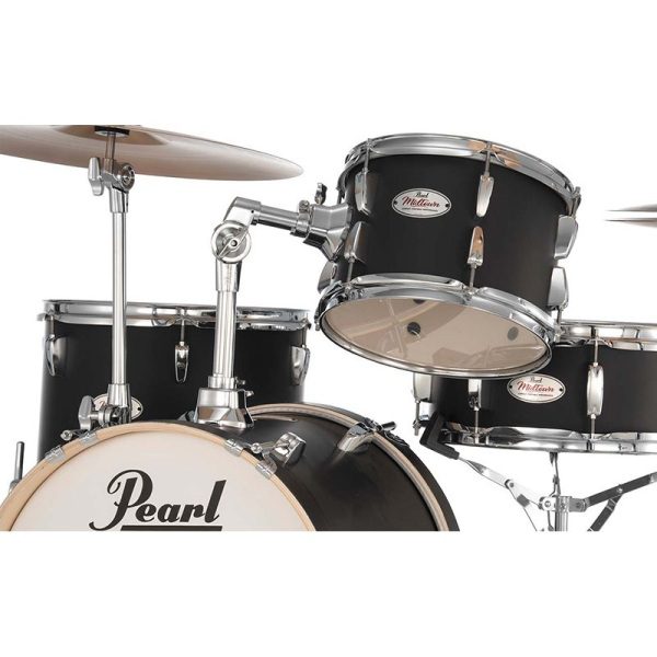 Pearl Midtown Bag Set MDT564/C-D572 Drum Kit - Matte Asphalt Black - Image 5