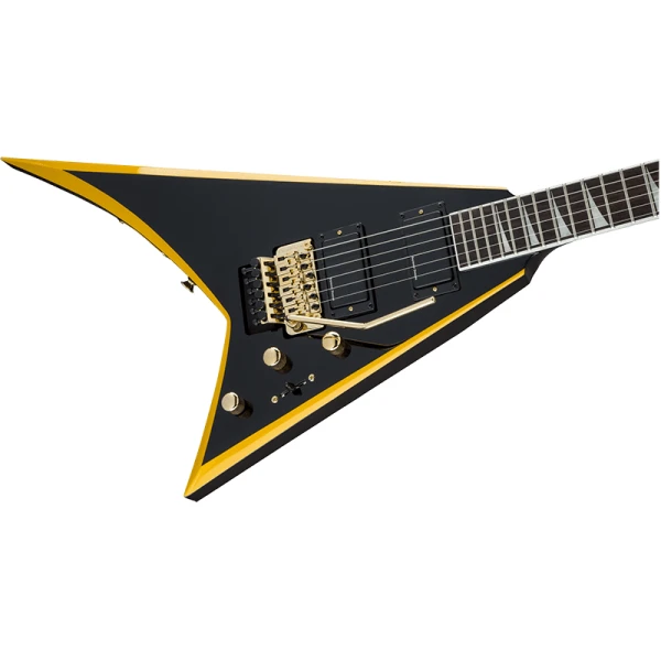 Jackson RRX24 X Series Rhoads - Black w/Yellow Bevels - Image 4