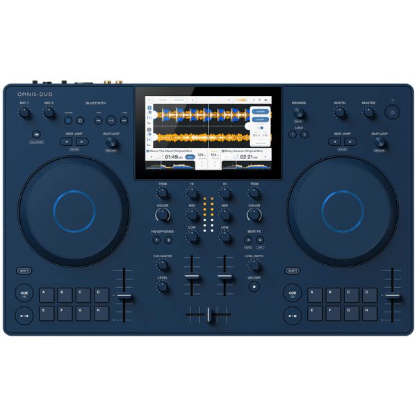AlphaTheta OMNIS-DUO Indigo - All in One Portable DJ System