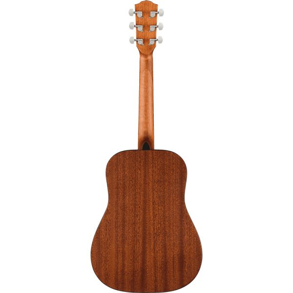 Fender FA-15 3/4 Steel String Acoustic - Black - Image 2