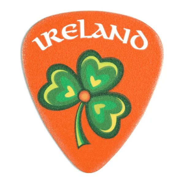 Ireland Shamrock Plectrums - Set of 6