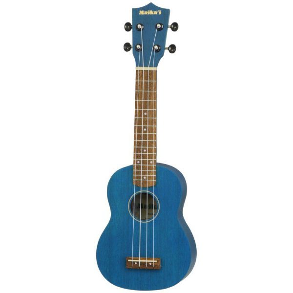 Maikai MKU1 Soprano Ukulele - See-Thru Blue