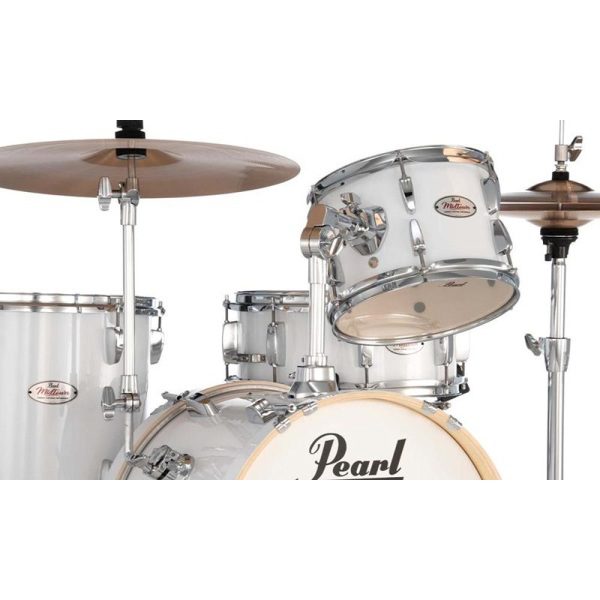 Pearl Midtown Bag Set MDT564/C-D33 Drum Kit - Pure White - Image 4