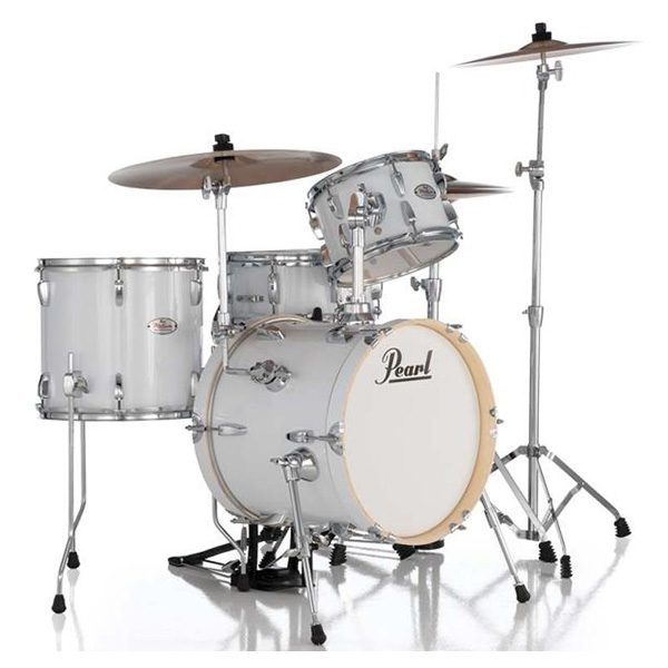 Pearl Midtown Bag Set MDT564/C-D33 Drum Kit - Pure White - Image 5
