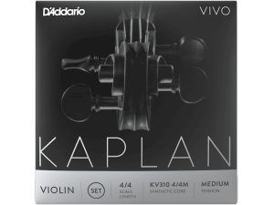 D'addario KV310 Kaplan Vivo Violin Strings - 4/4 - Medium Tension
