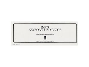IMP - Keyboard Indicator - Fold-Out Chart