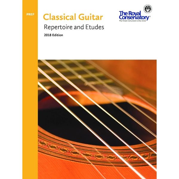 RCM - Classical Guitar Repertoire and Etudes - Preparatory 2018 Edition