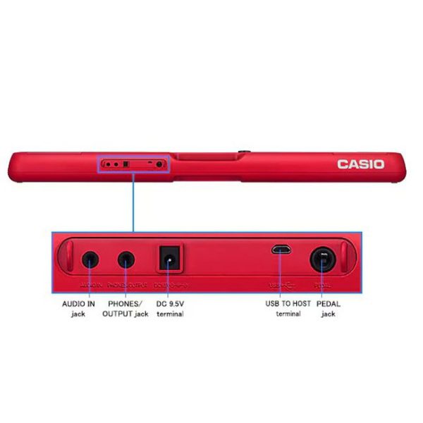 Casio CT-S200WE Casiotone - White - Image 4