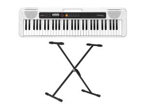 Casio CT-S200WE Casiotone - White w/Keyboard Stand