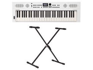 Roland - GO:KEYS 5 - White w/Keyboard Stand