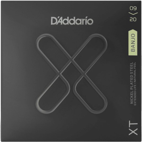 D'addario XTJ0920 5-String Coated Banjo Strings Set - .09-.20