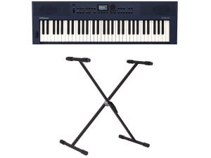 Roland GO:KEYS 3 - Midnight Blue w/Keyboard Stand