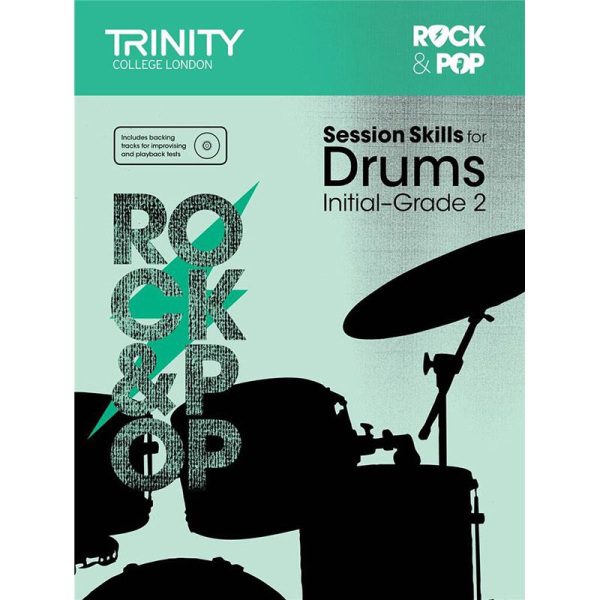 Trinity College London - Rock + Pop Session Skills For Drums - Initial - Gr2