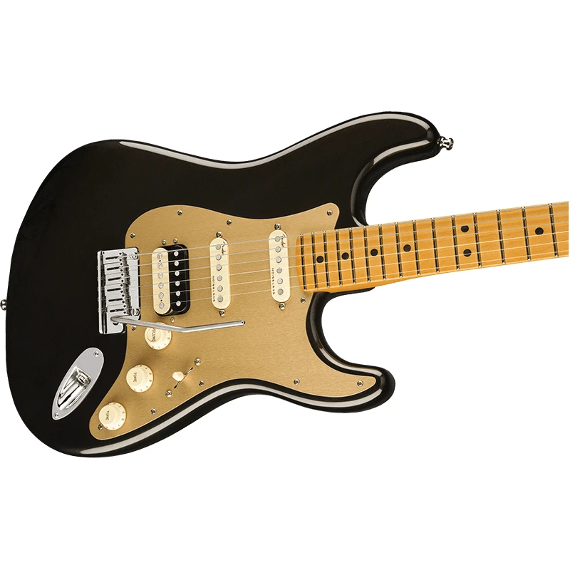 Fender American Ultra Stratocaster HSS - MN - Texas Tea - Image 4