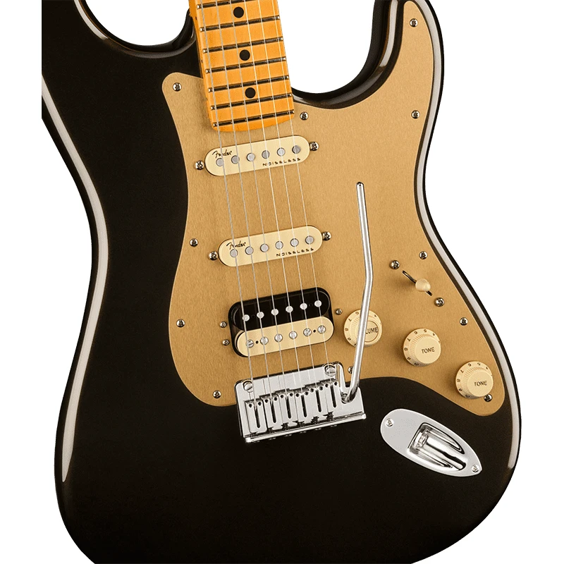 Fender American Ultra Stratocaster HSS - MN - Texas Tea - Image 2
