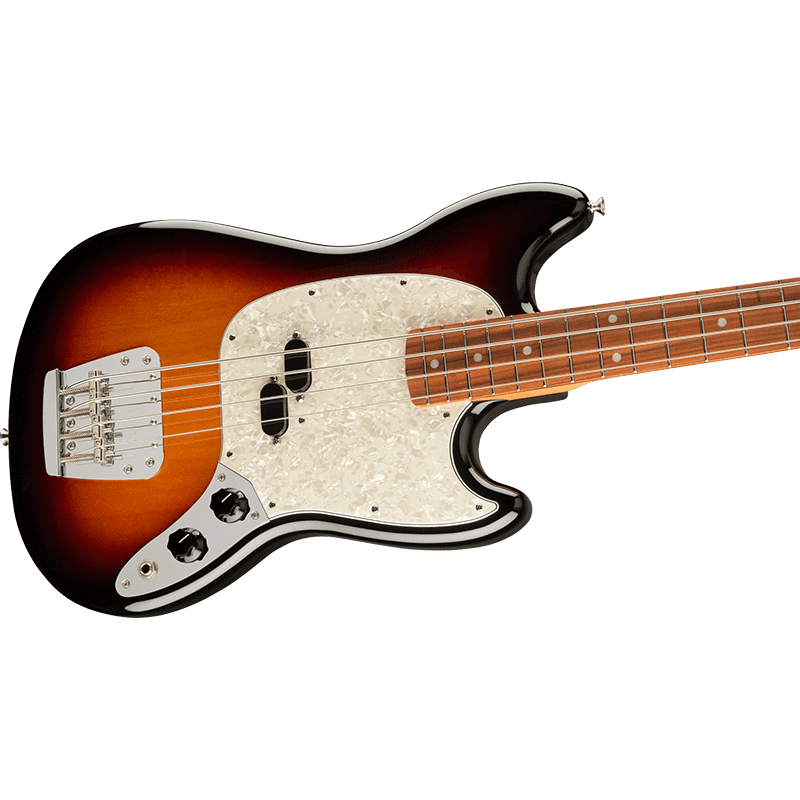 Fender Vintera 60s Mustang Bass - PF - 3 Colour Sunburst - Image 4
