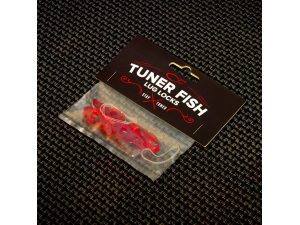 Tuner Fish Lug Locks - Red - 4 Pack