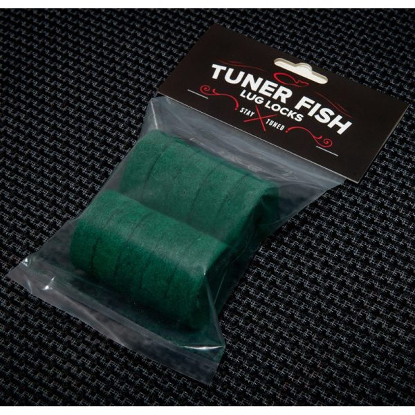 Tuner Fish Cymbal Felts - 10 Pack - Green