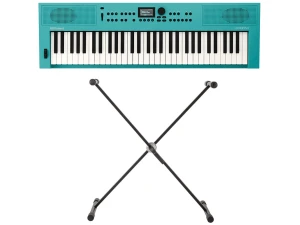 Roland GO:KEYS 3 - Music Creation Keyboard - Turquoise w/Keyboard Stand