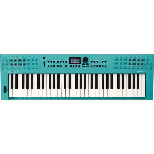 Roland GO:KEYS 3 - Music Creation Keyboard - Turquoise w/Keyboard Stand - Image 2