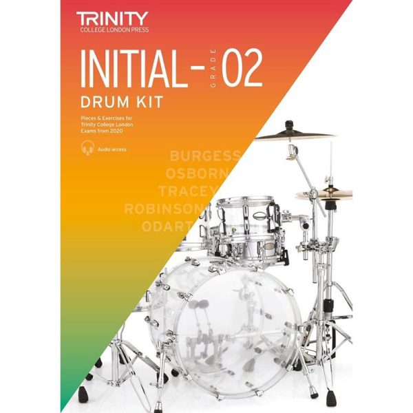 Trinity College London - Drum Kit - From 2020 - Initial-Grade 2