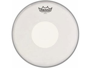 Remo 14" Controlled Sound Coated - White Dot