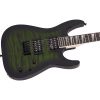 Jackson JS32Q Dinky Arch Top DKA - Transparent Green Burst - Image 7