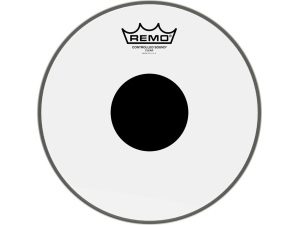 Remo 13" Controlled Sound Clear Black Dot
