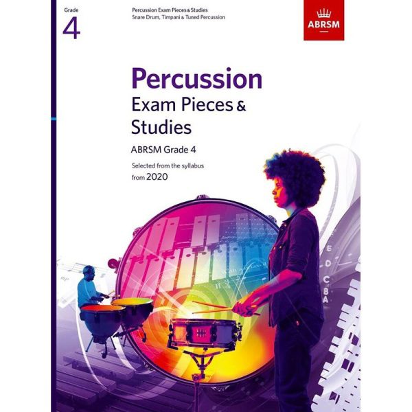 ABRSM Percussion Exam Pieces + Studies - Grade 4