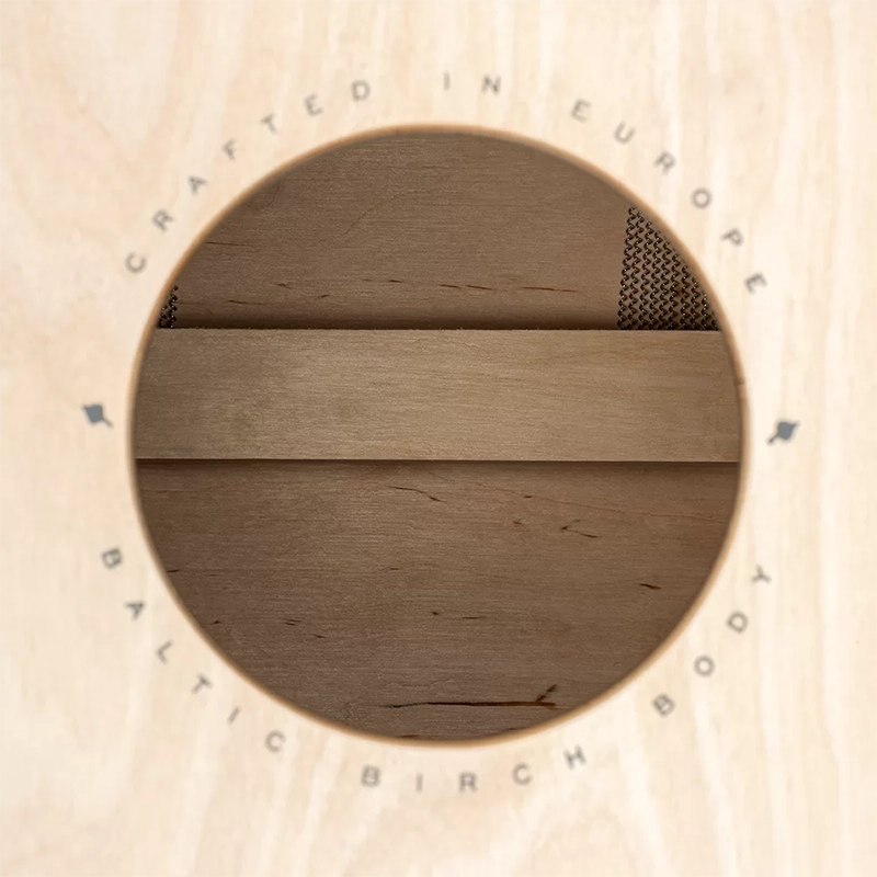 Meinl SC100HA Snarecraft Cajon - Heart Ash - Image 3