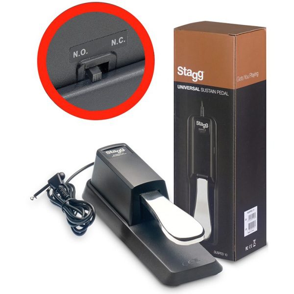 Stagg SUSPED-10 Sustain/Damper Pedal - Image 2