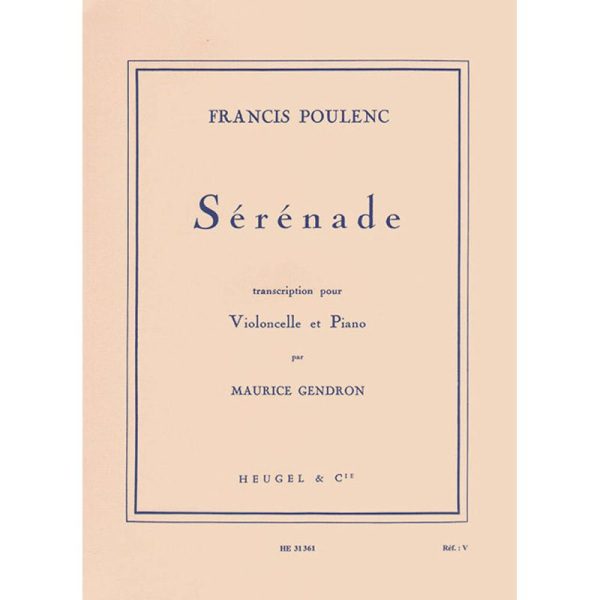Francis Poulenc - Sérénade