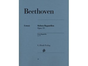 Beethoven Seven Bagatelles Op. 33