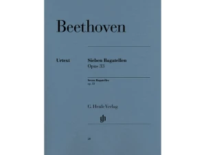Beethoven Seven Bagatelles Op. 33